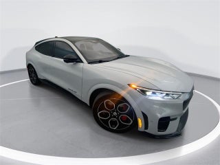 2022 Ford Mustang Mach-E with Space White Metallic Exterior