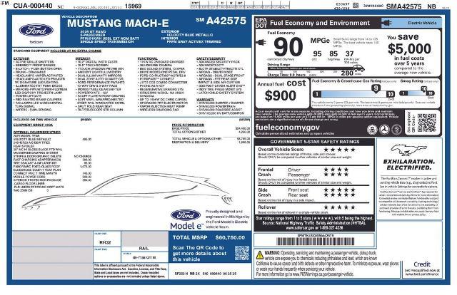 2025 Ford Mustang - $38,797