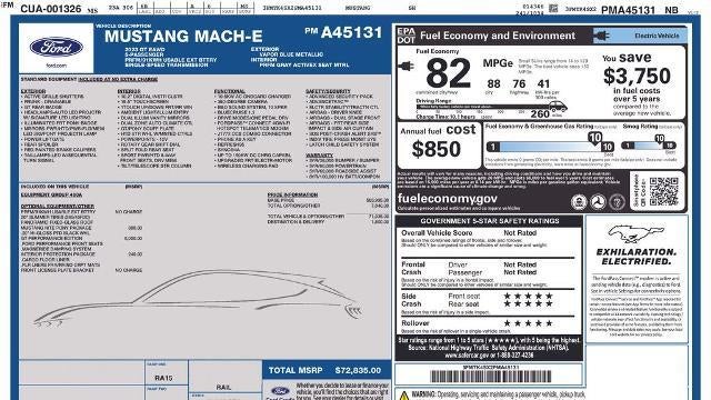 2023 Ford Mustang Mach-E GT
