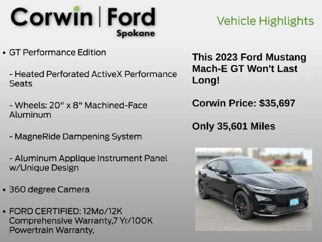 2023 Ford Mustang - $35,697