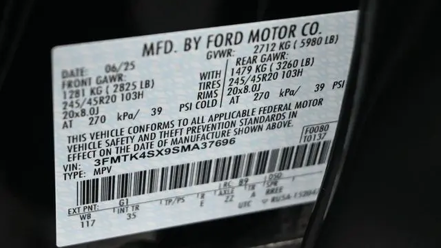 2025 Ford Mustang Mach-E GT