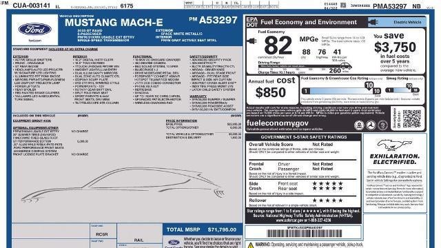 2023 Ford Mustang Mach-E GT