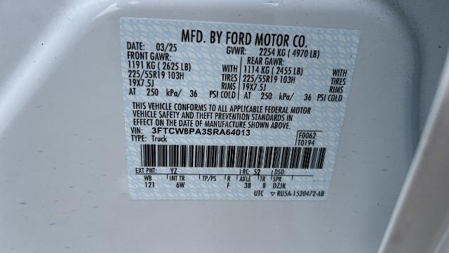 2025 Ford Maverick Lobo