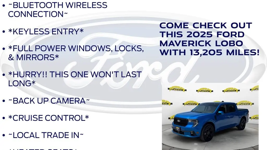 2025 Ford Maverick Lobo