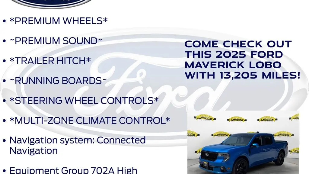 2025 Ford Maverick Lobo