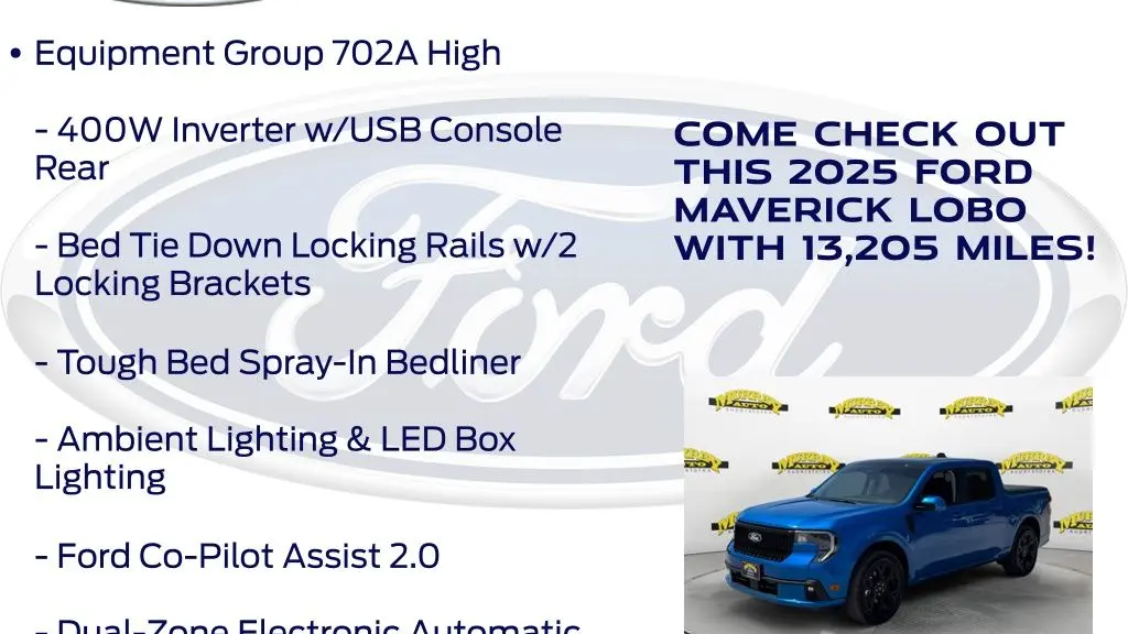 2025 Ford Maverick Lobo
