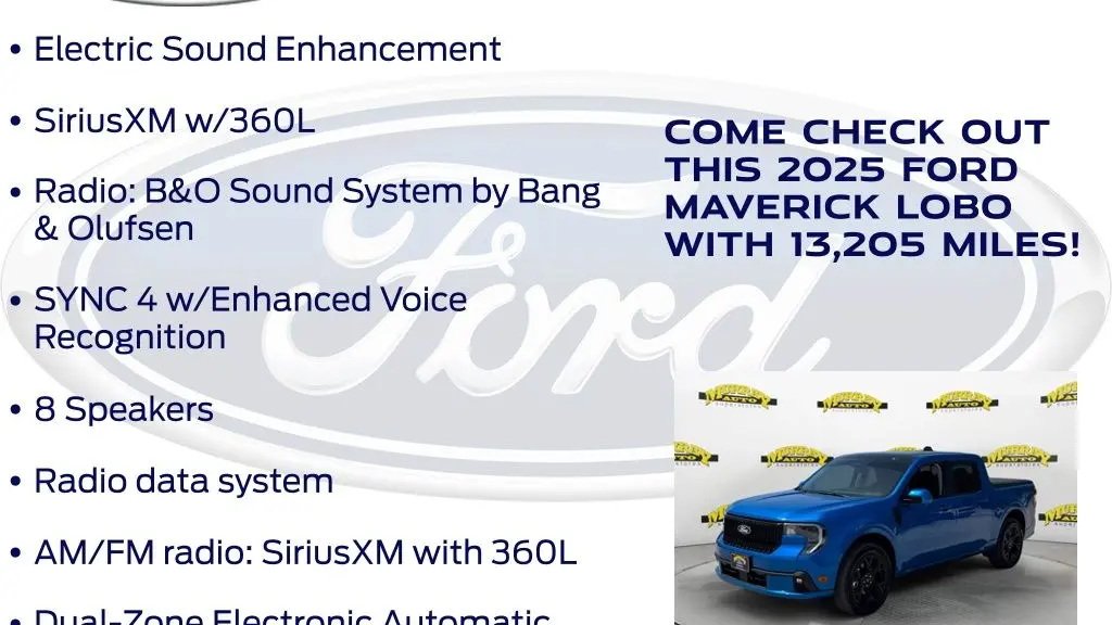 2025 Ford Maverick Lobo