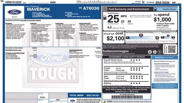 2025 Ford Maverick XL