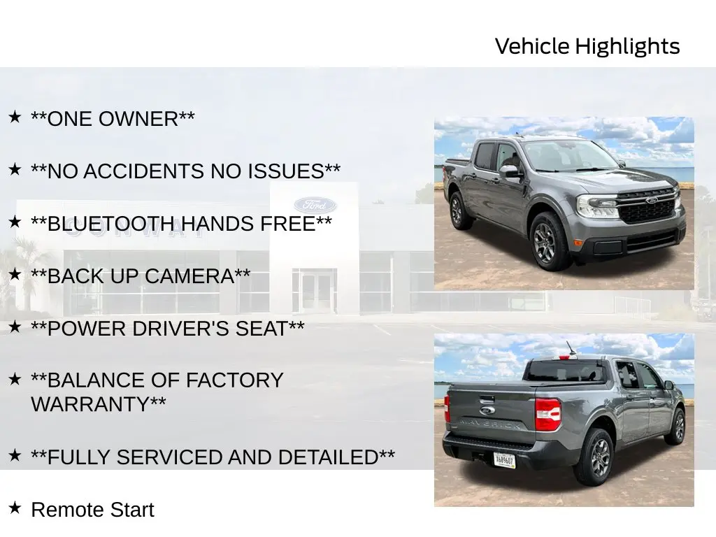 2022 Ford Maverick - $26,295
