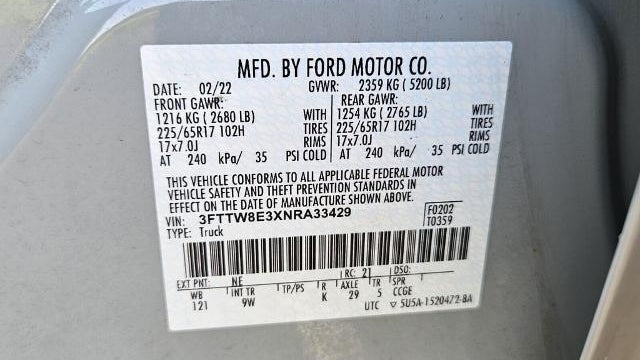 2022 Ford Maverick XL