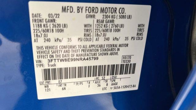 2022 Ford Maverick Lariat