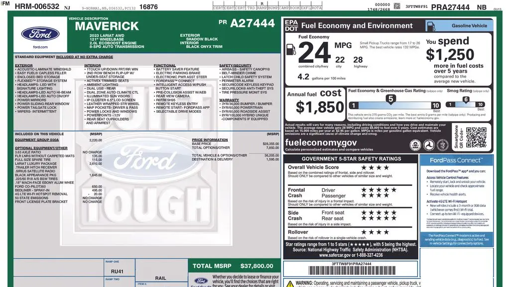 2023 Ford Maverick XL