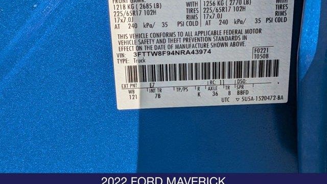 2022 Ford Maverick Lariat