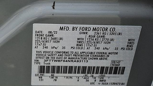2022 Ford Maverick XLT