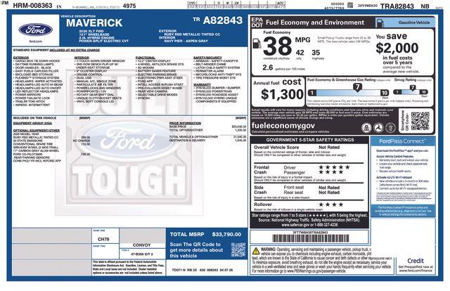 2026 Ford Maverick - $30,677