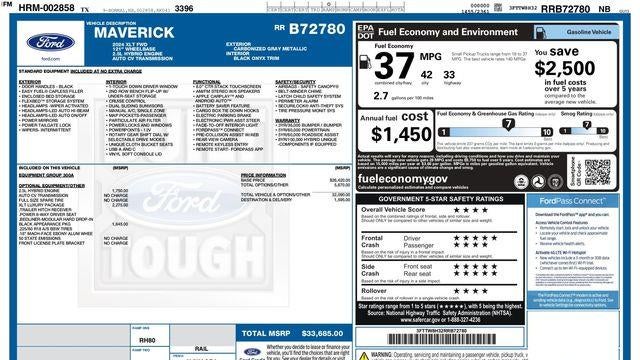 2024 Ford Maverick XLT