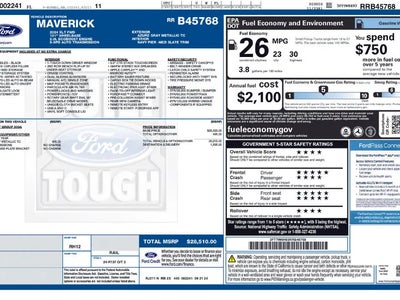2024 Ford Maverick XLT 4DR Supercrew 4.5 FT. SB
