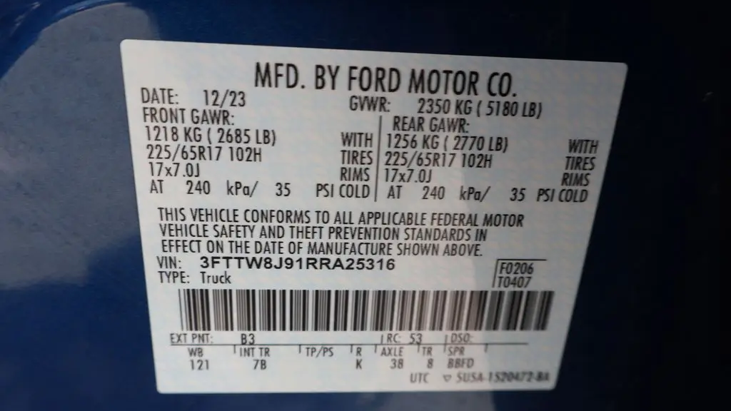 2024 Ford Maverick XLT