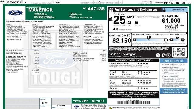 2024 Ford Maverick XLT