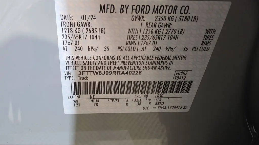 2024 Ford Maverick XLT