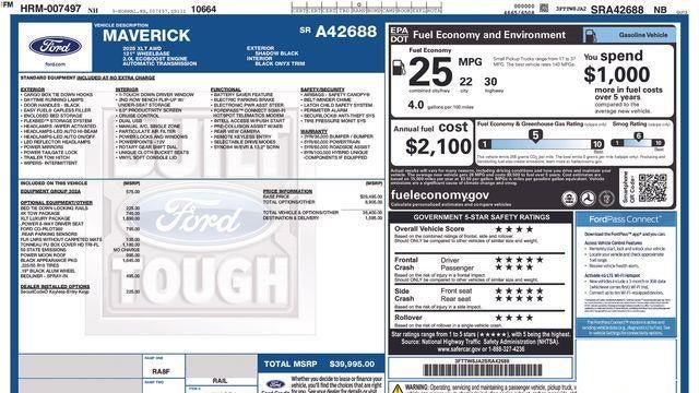 2025 Ford Maverick XLT