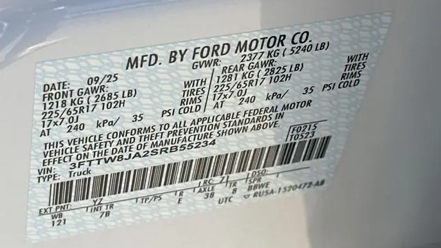 2025 Ford Maverick XLT
