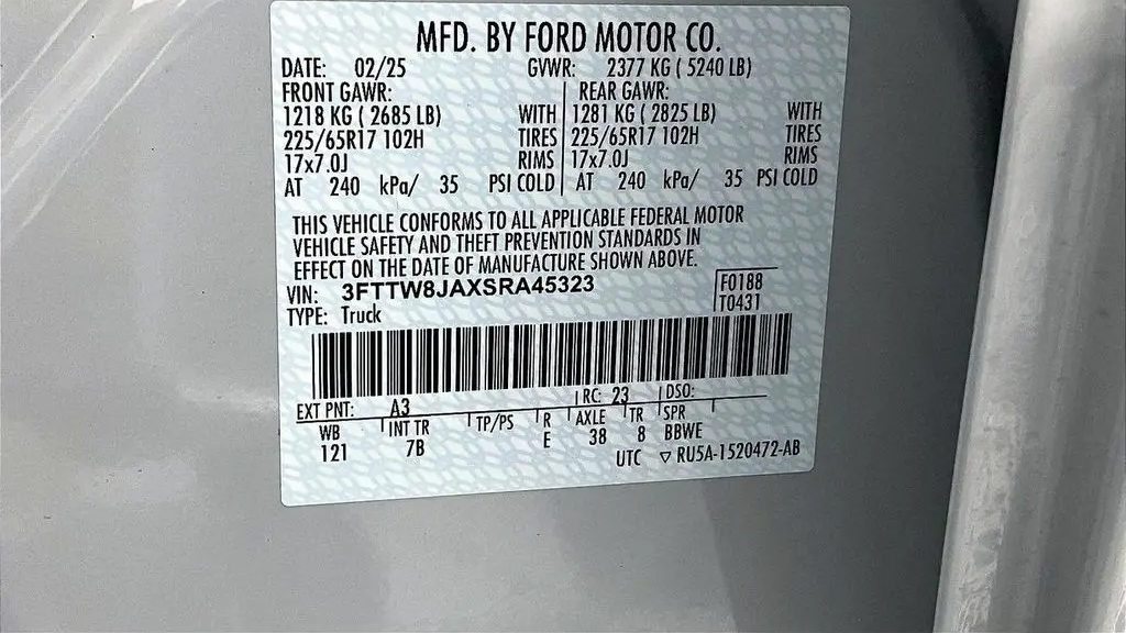 2025 Ford Maverick XLT