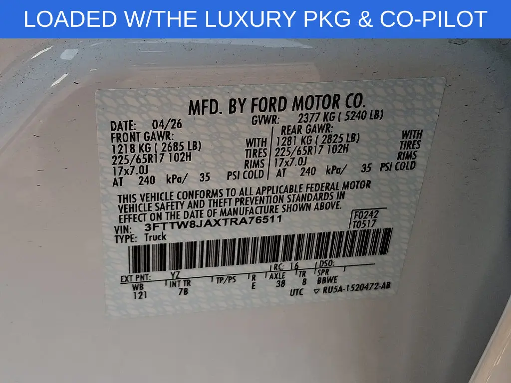 2026 Ford Maverick - $35,305