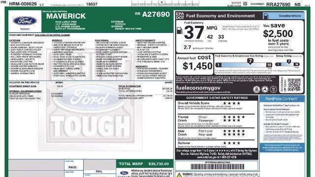 2024 Ford Maverick Lariat