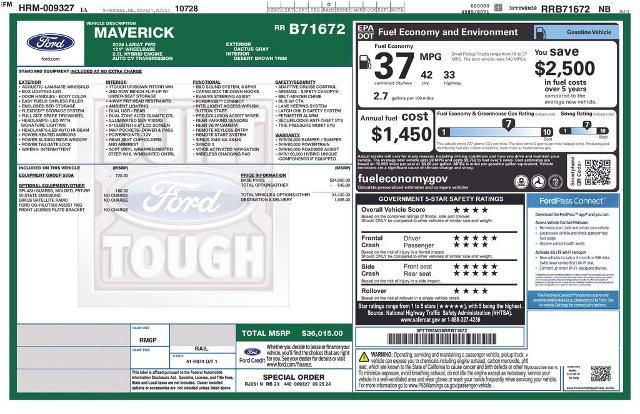 2024 Ford Maverick - $31,791