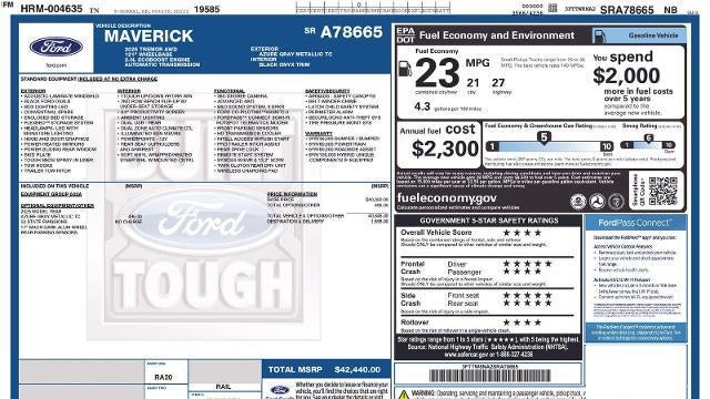 2025 Ford Maverick Tremor