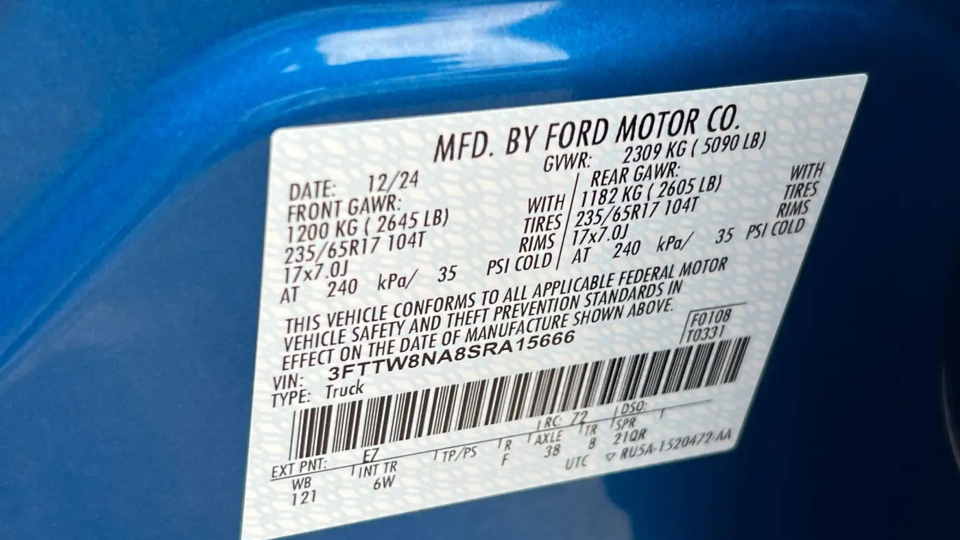 2025 Ford Maverick Tremor