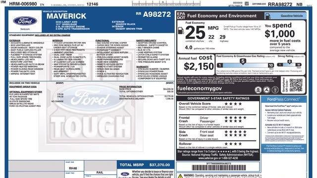 2024 Ford Maverick Lariat