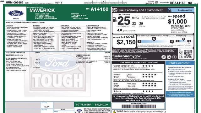 2024 Ford Maverick Lariat