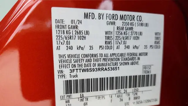 2024 Ford Maverick Lariat