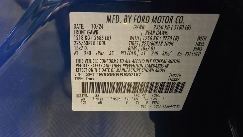 2024 Ford Maverick Lariat