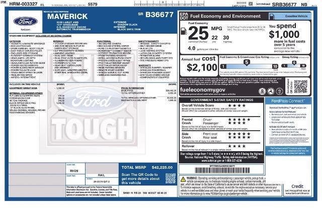 2025 Ford Maverick Lariat — photo 1 of 21