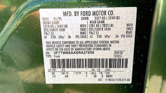 2025 Ford Maverick Lariat