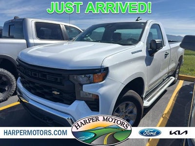 2025 Chevrolet Silverado 1500 4X2 Work Truck 2DR Regular Cab 8 FT. LB