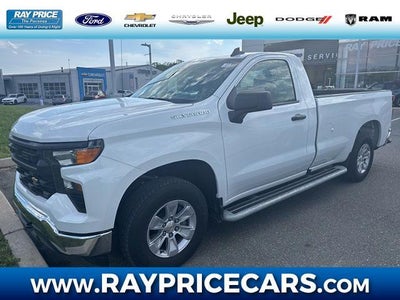Photo of a 2025 Chevrolet Silverado 1500 4X2 Work Truck 2DR Regular Cab 8 FT. LB for sale