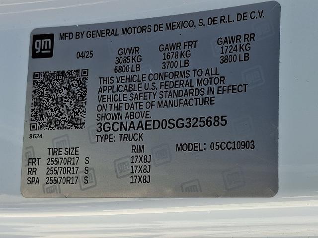 2025 Chevrolet Silverado - $31,880