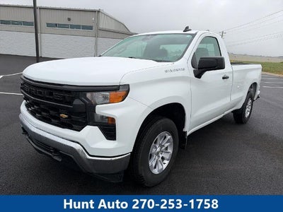 2025 Chevrolet Silverado 1500 4X2 Work Truck 2DR Regular Cab 8 FT. LB