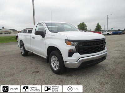 2023 Chevrolet Silverado 1500 4X2 Work Truck 2DR Regular Cab 8 FT. LB