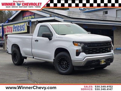 2024 Chevrolet Silverado 1500 4X2 Work Truck 2DR Regular Cab 8 FT. LB