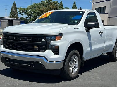 Photo of a 2025 Chevrolet Silverado 1500 4X2 Work Truck 2DR Regular Cab 8 FT. LB for sale