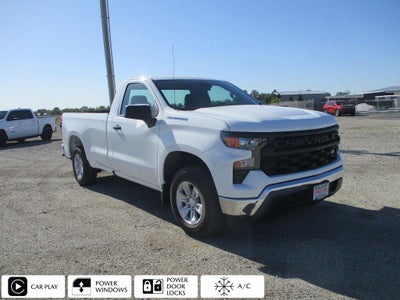 2023 Chevrolet Silverado 1500 4X2 Work Truck 2DR Regular Cab 8 FT. LB