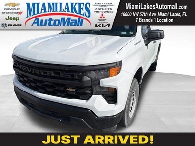 2022 Chevrolet Silverado 1500 4X2 Work Truck 2DR Regular Cab 8 FT. LB