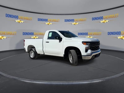 Photo of a 2025 Chevrolet Silverado 1500 4X2 Work Truck 2DR Regular Cab 8 FT. LB for sale