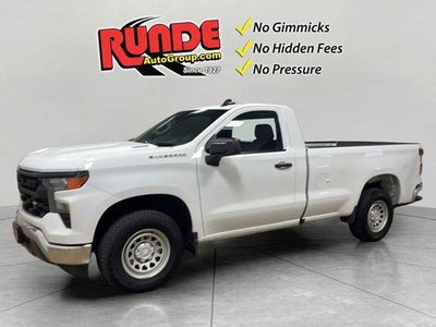 2025 Chevrolet Silverado 1500 4X2 Work Truck 2DR Regular Cab 8 FT. LB