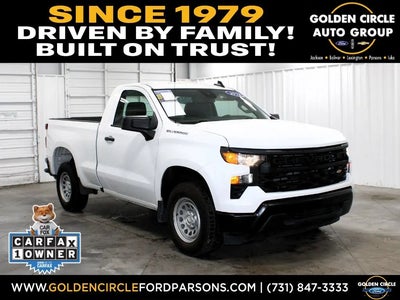 2023 Chevrolet Silverado 1500 4X2 Work Truck 2DR Regular Cab 8 FT. LB